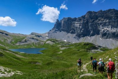 Le lac d'Anterne